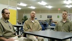 The three brothers, aged ,  and , were rescued safely on Wednesday and the inmates made it to shore as well.