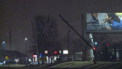 Georgia Gov. Nathan Deal has declared a state of emergency in Bartow and Gordon counties Wednesday, as several states in the central U.S. and South surveyed damage left by fierce storms and reported tornadoes that left one dead in Tennessee and another in Georgia.