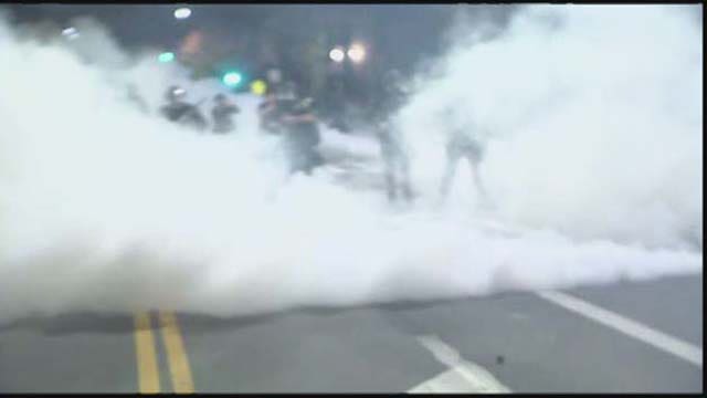 Two police officers injured as Berkeley protest turns violent - Fox News