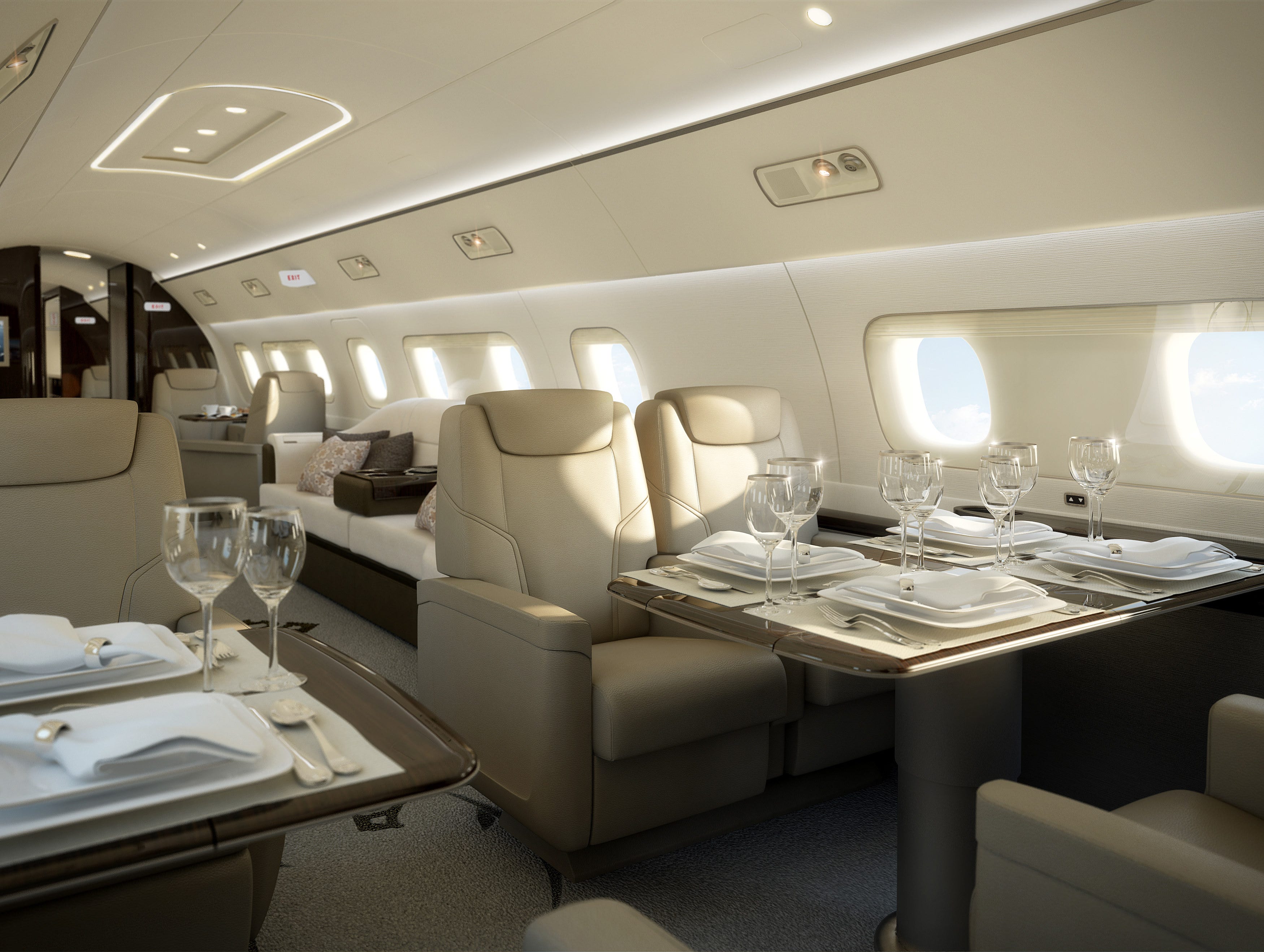 Tour a 53 million dollar private jet Fox News