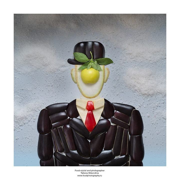 Photographer recreates famous paintings with food - Fox News