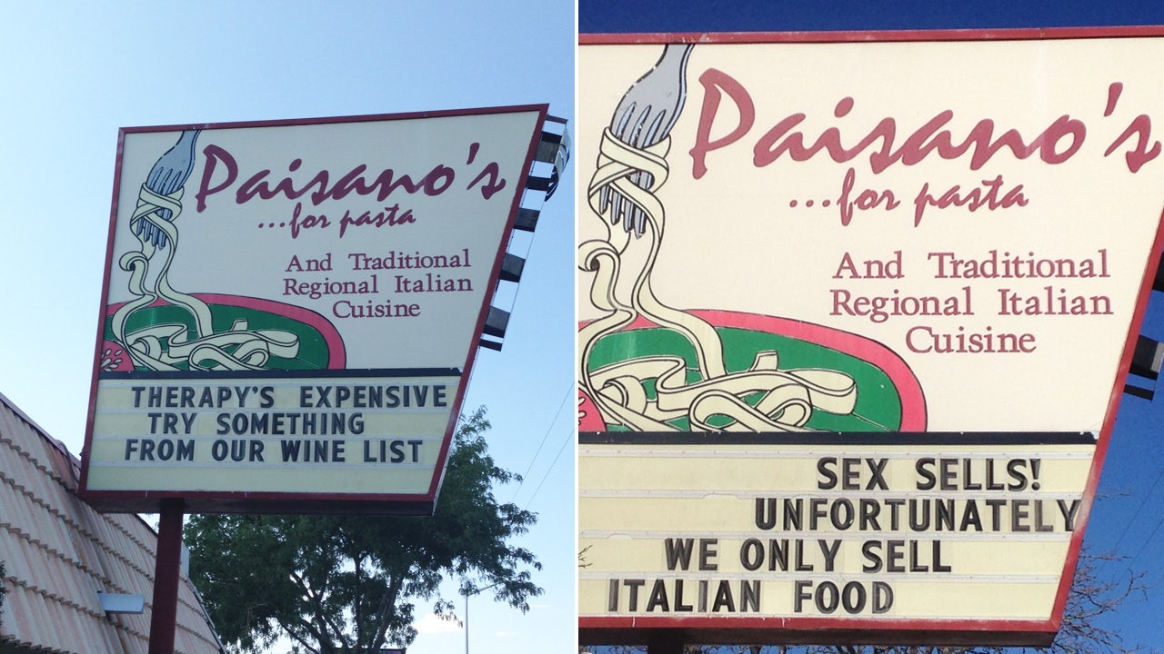 Italian restaurant sees surge in business after posting controversial