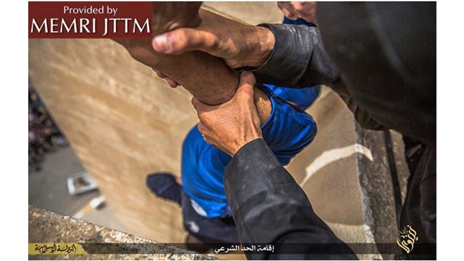 Publicly executed by ISIS for being gay