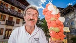 Italian man sets Guinness World Record for most scoops of ice cream on single cone