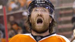 The guy can't even get the monotone delivery down, so how...