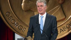 Anthony Bourdain has eaten a lot of exotic meats-- but he says he's never tried man's best friend.