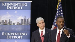 >Detroit's bankruptcy is casting a shadow over a long list of cities across the U.S. and giving mayors new urgency in the search for solutions to the greatest challenge to face America's cities in a generation.