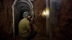 >The discovery of a secret tunnel from the Gaza Strip into Israel has prompted the Israeli government to order an immediate halt of all construction materials to Gaza.