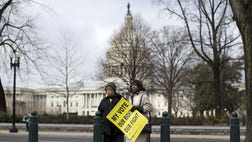 >The Justice Department announced Monday that it is suing the state of North Carolina for alleged racial discrimination over tough new voter ID rules.