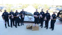 Need a Thanksgiving bird? Try committing a minor traffic violation.