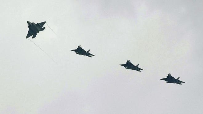F-22 in Korea