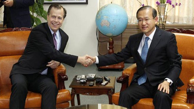 Glyn Davies with SKorea nuke envoy