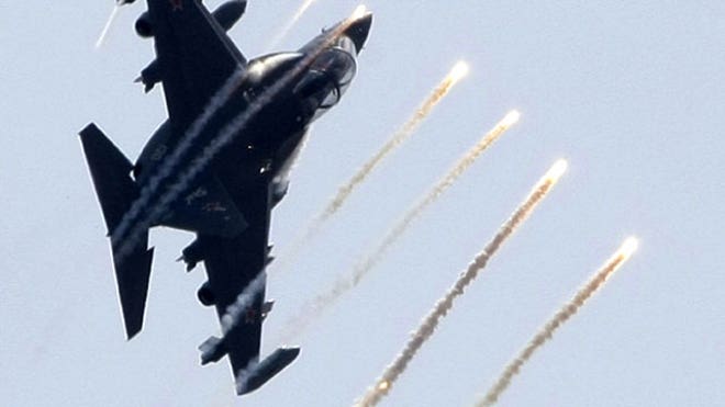 Russian training jet