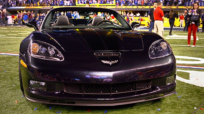 Eli Manning Corvette
