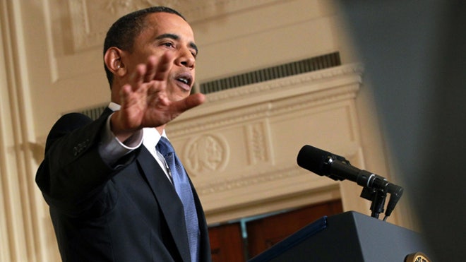 President Obama at Press Conference Generic
