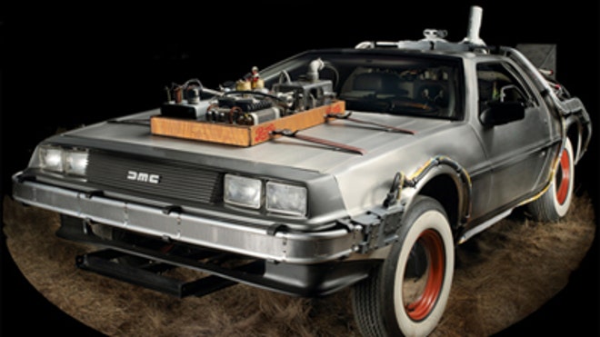 Back to the Future III DeLorean Appearing at Auction