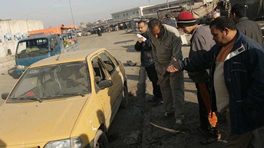Baghdad Bombings Car