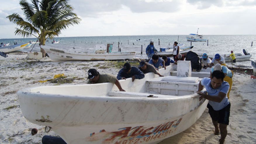 Hurricane Rina Cancun