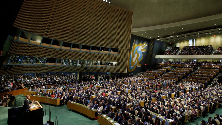 Historic United Nation meeting Historic United Nation meeting