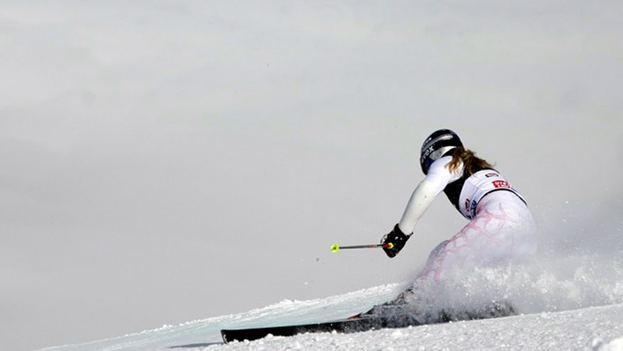 Woman Skiing