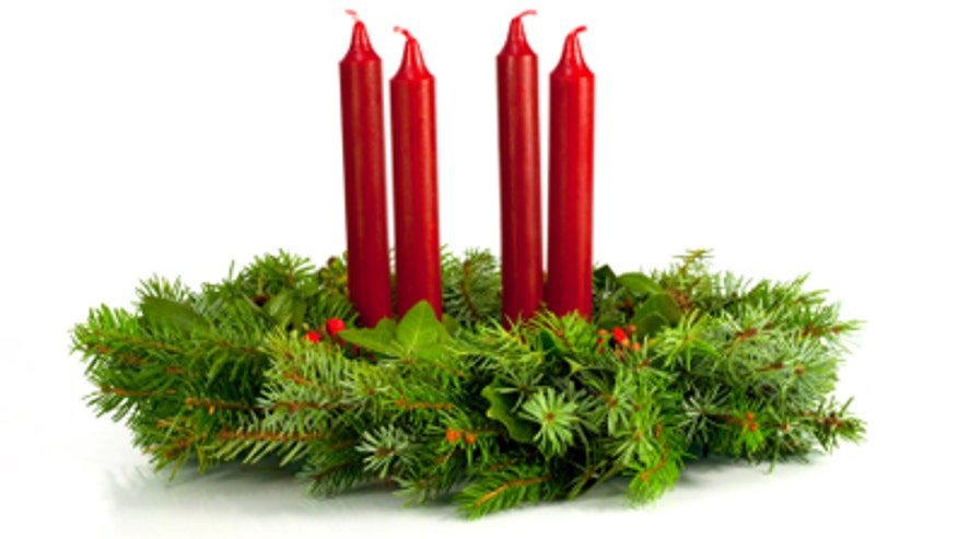 Christmas Wreath Centerpiece
