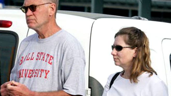 David Letterman and Regina Lasko