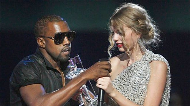 Taylor Swift and Kanye West