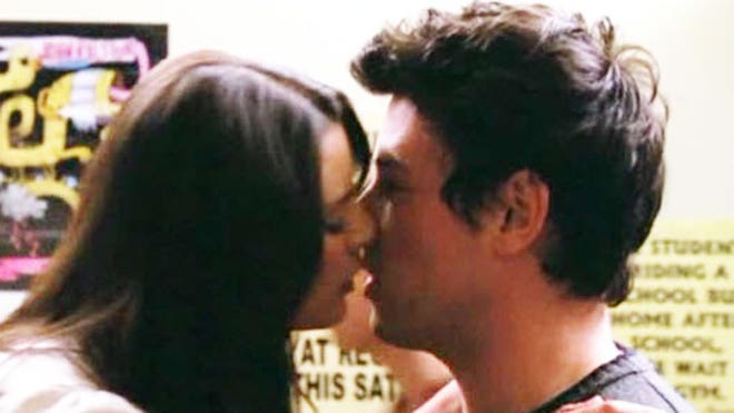 Rachel Finn kiss glee fox 640