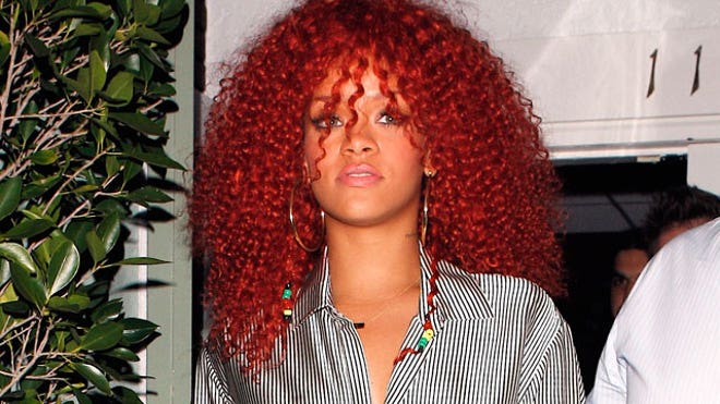Rihanna Red Hair 640