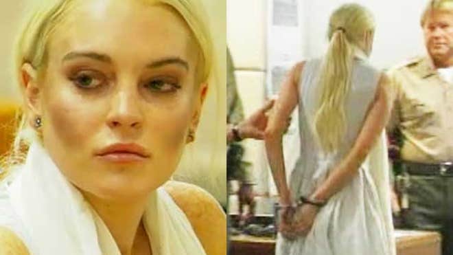 lindsay lohan face cuffs split 640