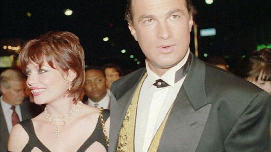 Kelly LeBrock and Steven Seagal