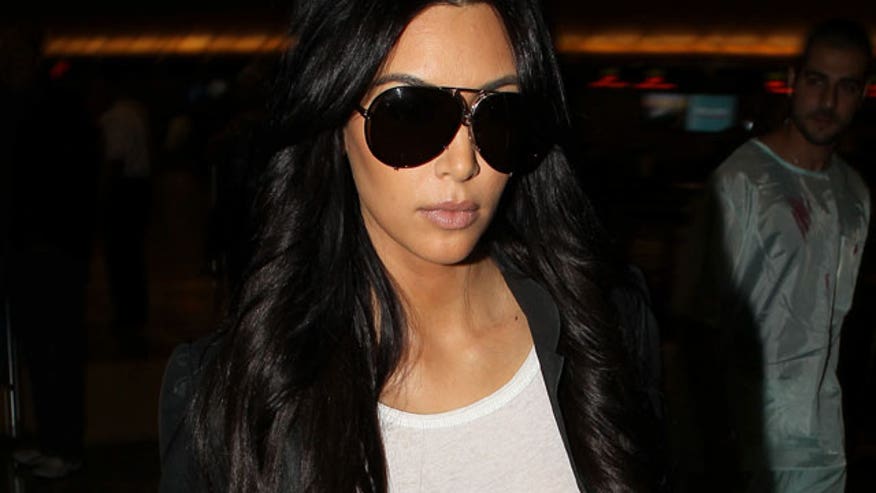 Kim Kardashian Somber