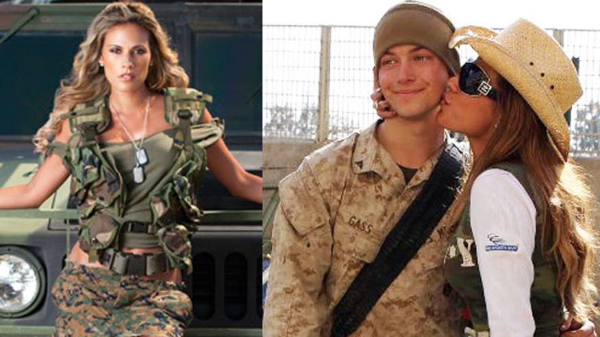 Espns Bonnie Jill Laflin Mixes Sports With Support Of Soldiers