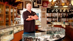 >The Harrisons were thrust into the headlines when their shop girl-- and co-star at the time-- Olivia Black was canned by History after it was revealed she did some racy nude modeling, a decision Rick Harrison had no part in, he said.