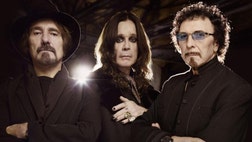 Black Sabbath’s first album in  years featuring original lead singer Ozzy Osbourne hit record stores (Ha! As if! Okay, the Web) on Monday, and the reviews for '' have started popping up like thorny, black-bladed dandelions from hell