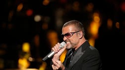 George Michael's publicist says the singer is being treated for minor injuries after he was a passenger in a car crash.