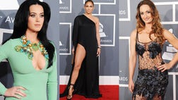 >From Katy Perry to Kimbra (the Gotye chick who looked like a little fairy), let us know: Who was the worst-dressed female star at the Grammys?