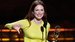 >Host Jimmy Kimmel peppered the show with a handful of somewhat predictable political jokes.