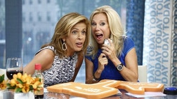 >The “Today” show’s resident morning drinkers, Kathie Lee Gifford and Hoda Kotb, have landed an advice column about food and fashion… no really.