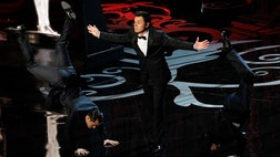 >It seems the Academy of Motion Picture Arts and Sciences paid attention to the notoriously edgy Golden Globes this year, opting for a racy opening as delivered -- with plenty of audience laughs -- by Oscar host Seth MacFarlane on Sunday night.