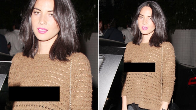 Oops! Olivia's Top Reveals All