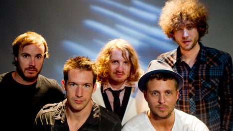 The drummer for the band OneRepublic was arrested in Denver after his girlfriend said he grabbed her head and threw her down during a fight.
