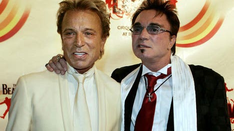A graphic video purportedly showing Roy Horn of Siegfried  Roy groping his employees is being shopped, according to a report from TMZ.