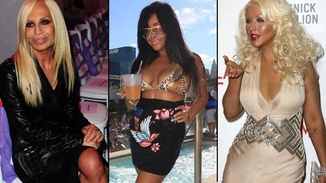Whether it's bottle bought or sun caught, a tan has become the ultimate year round accessory for Hollywood superstars. But for fear of looking like New Jersey's so-caled 'tanorexic mom,' Patricia Krenticil, these over-baked celebrities might want to lay off the Mystic Tan.


