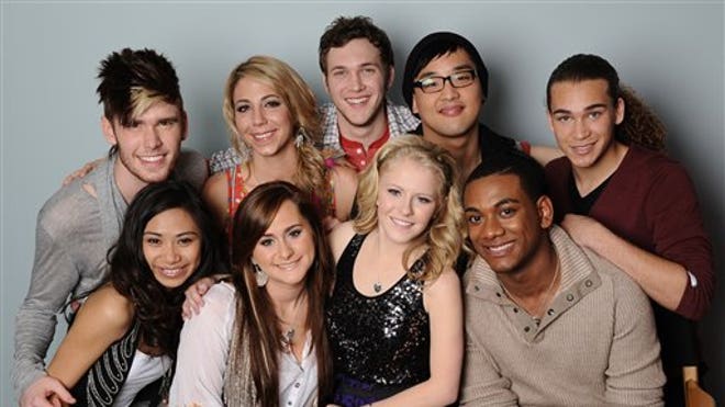 Idol Season 11 finalists group - top 9