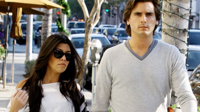 Kourtney and Scott