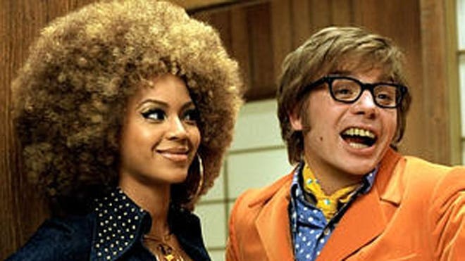 Mike Myers and Beyonce