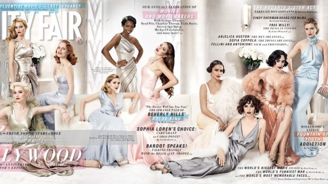 vanity fair young hollywood cover