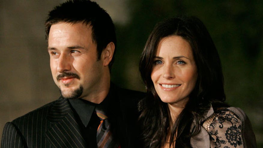 David Arquette and Courteney Cox