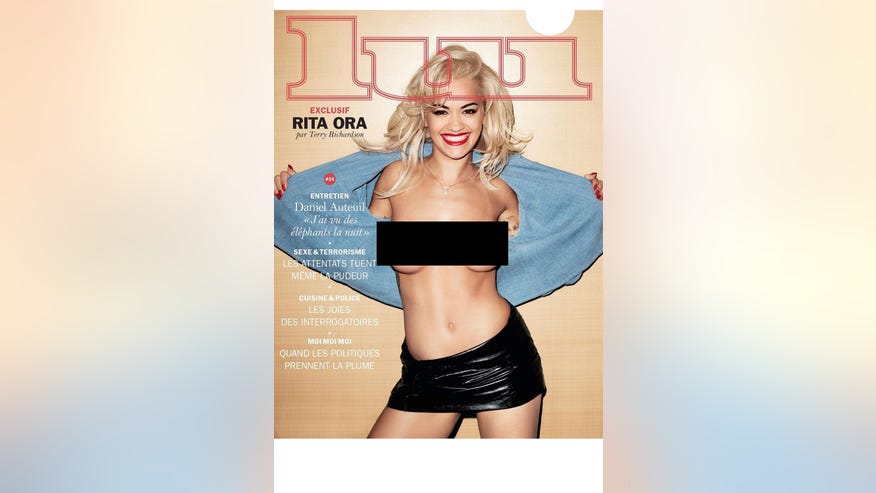 Rita Ora Poses Topless On French Magazine Cover Fox News